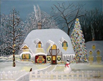 Para niños Painting - XS051 niños Papá Noel Navidad